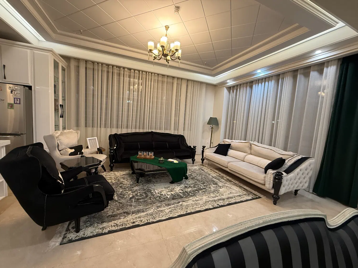 پرده|پرده، رانر، رومیزی|رشت, گلسار|دیوار