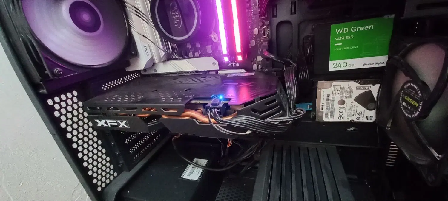 rx580 xfx|قطعات و لوازم جانبی رایانه|امیدیه, |دیوار
