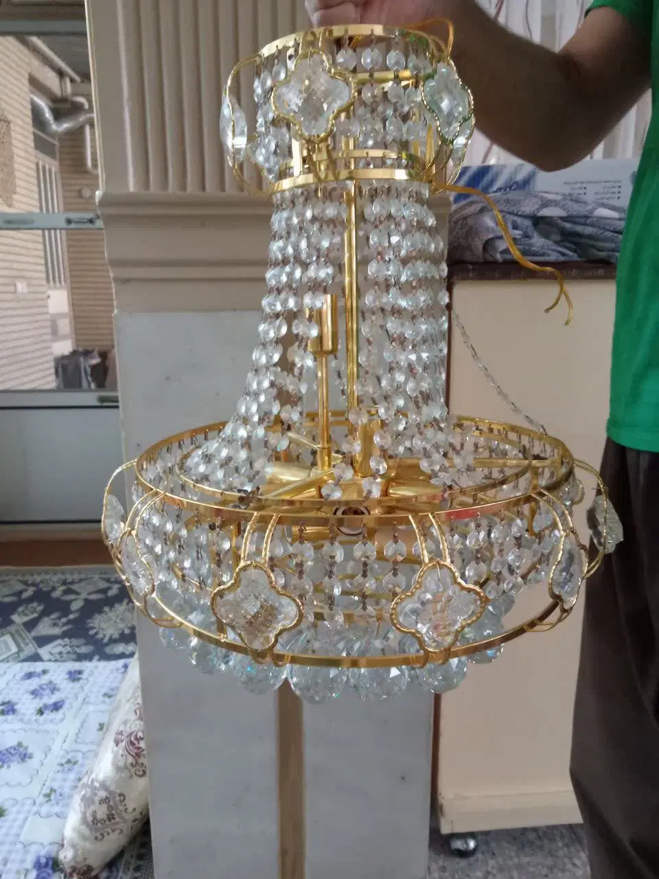 لوستر|لوستر و چراغ آویز|زاهدان, |دیوار