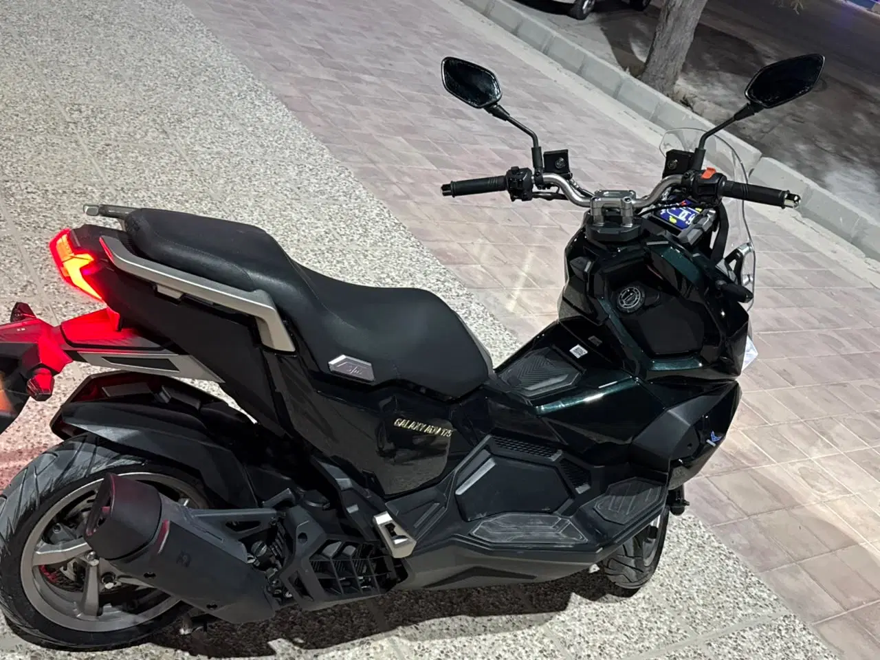 Galaxy Adv 175 Sym|موتورسیکلت|اوز, |دیوار