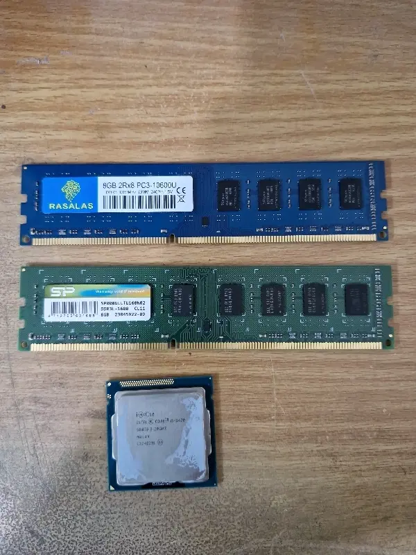 ddr3 8gb & cpu core i5 3470|قطعات و لوازم جانبی رایانه|اصفهان, برازنده|دیوار
