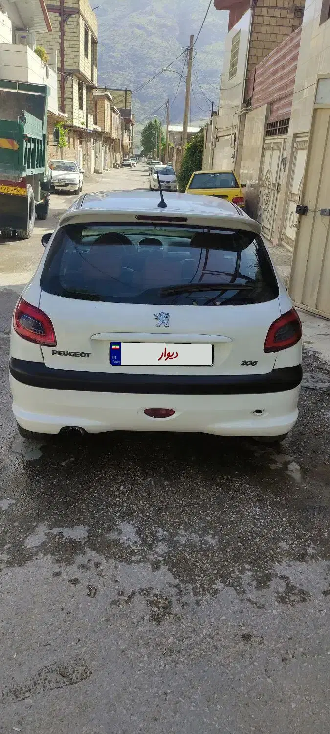 206مدل 80|خودرو سواری و وانت|خرمآباد, |دیوار