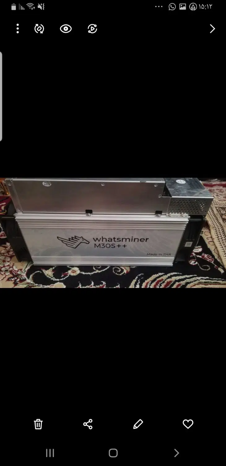 WhatsMiner M30S++ 108.106.102|قطعات و لوازم جانبی رایانه|اهواز, کمپلو جنوبی|دیوار