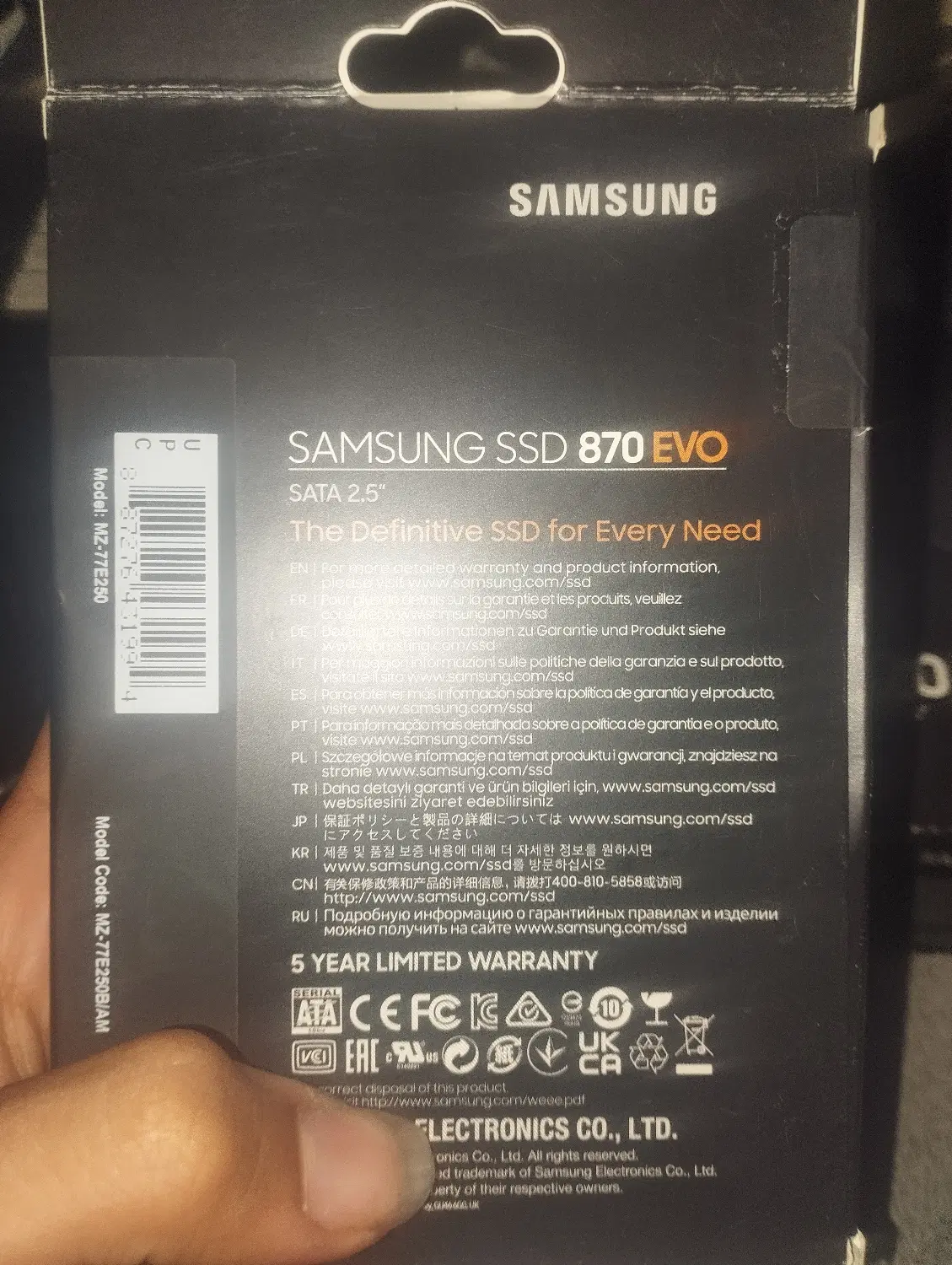 Ssd Samsung|قطعات و لوازم جانبی رایانه|کرج, شهرک جهاننما|دیوار