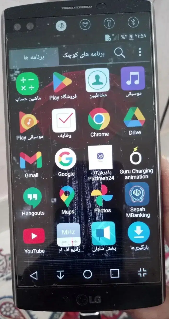 گوشیLG 0168|موبایل|همدان, |دیوار