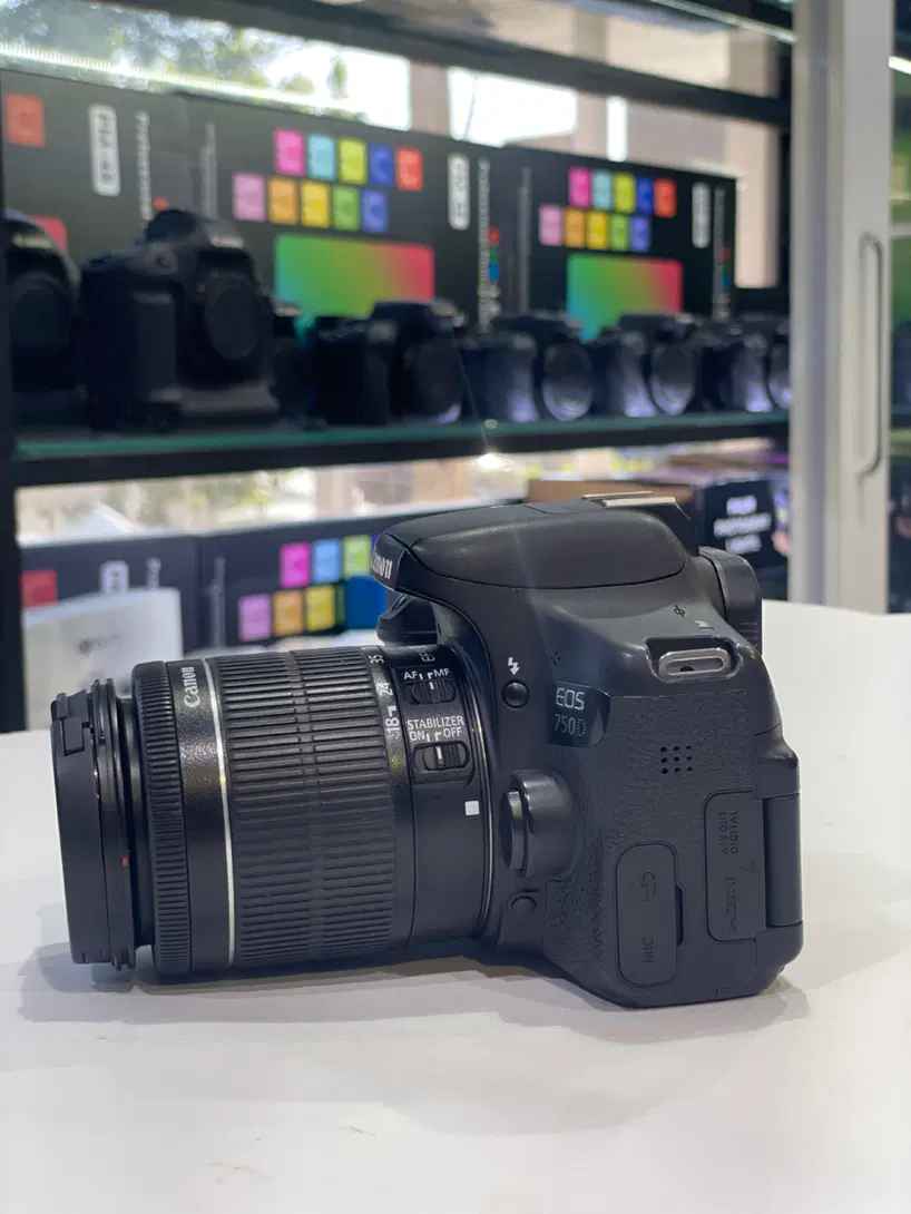 canon 750D + 18/55 stm|دوربین عکاسی و فیلم‌برداری|کرج, کرج نو|دیوار
