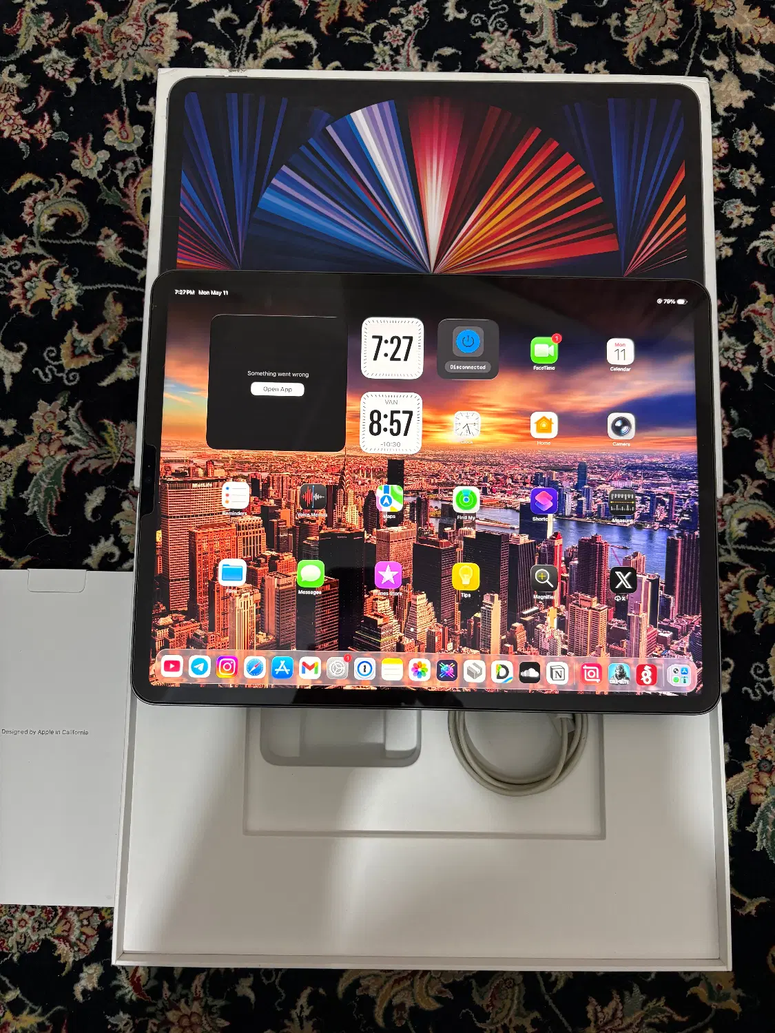 ipad pro 13 inch m1 256GB Wi-Fi|تبلت|فردیس, خیام غربی|دیوار