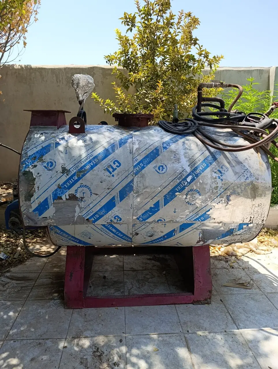 دیگ بخار صنعتی اتو بخار،بویلر (سه پاس) کارواش|ماشین‌آلات صنعتی|کازرون, |دیوار