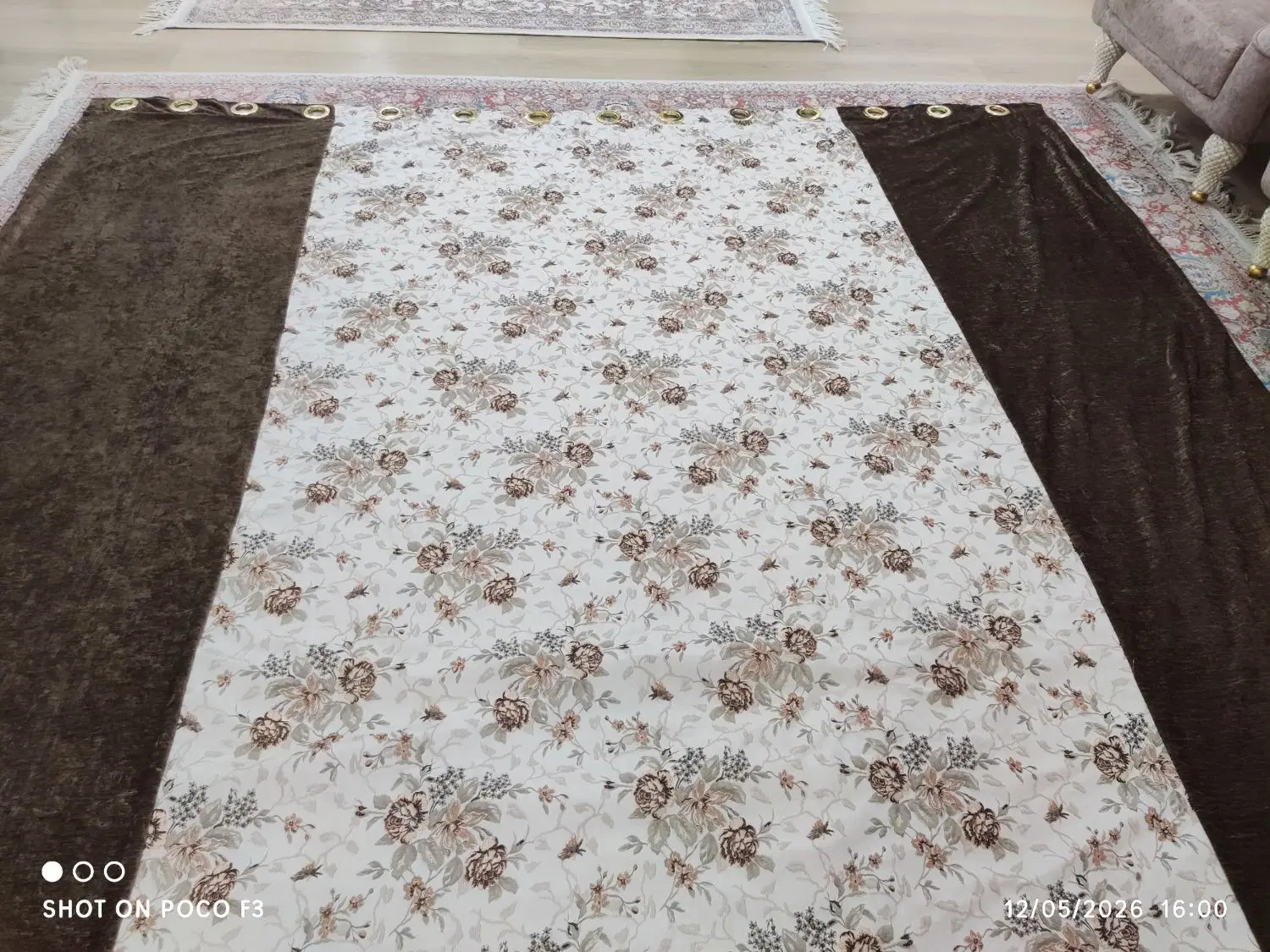 پرده|پرده، رانر، رومیزی|اهواز, بهارستان|دیوار