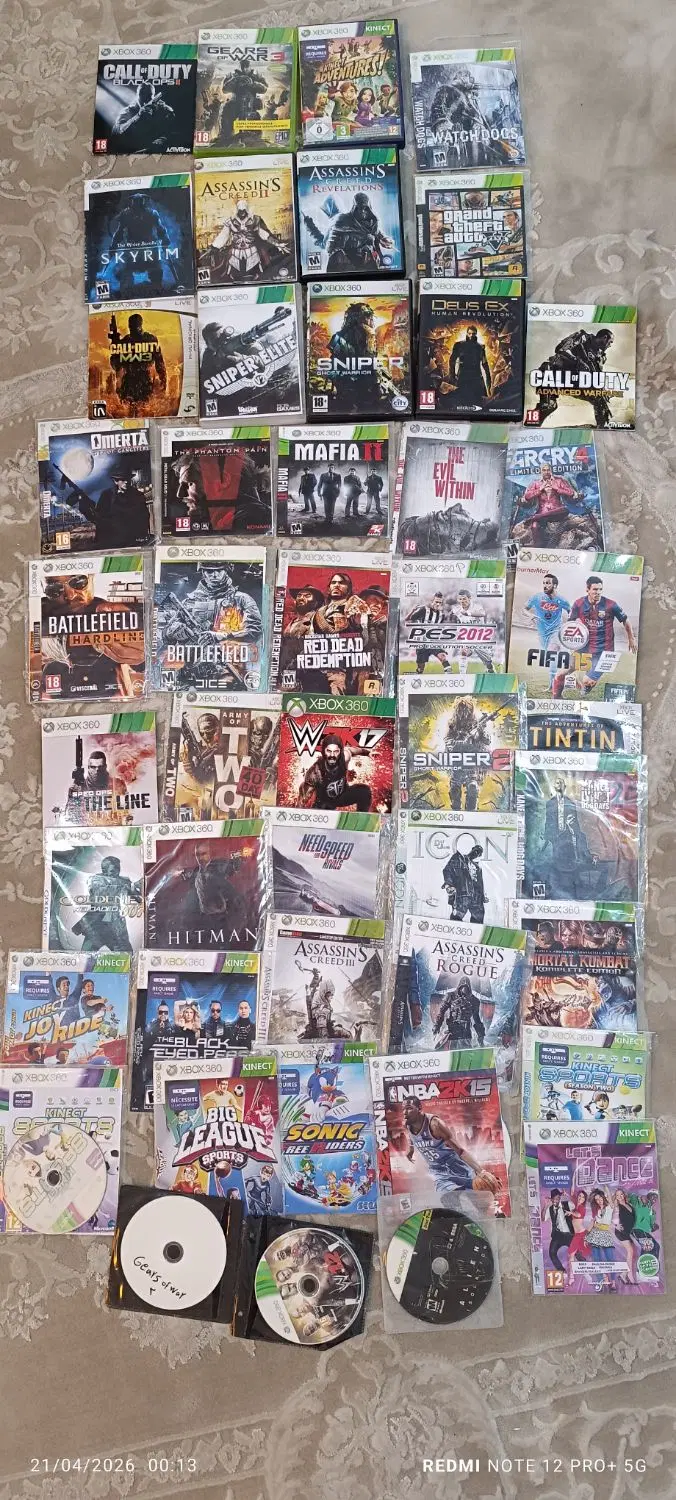X BOX 360|کنسول، بازی ویدئویی و آنلاین|تبریز, |دیوار