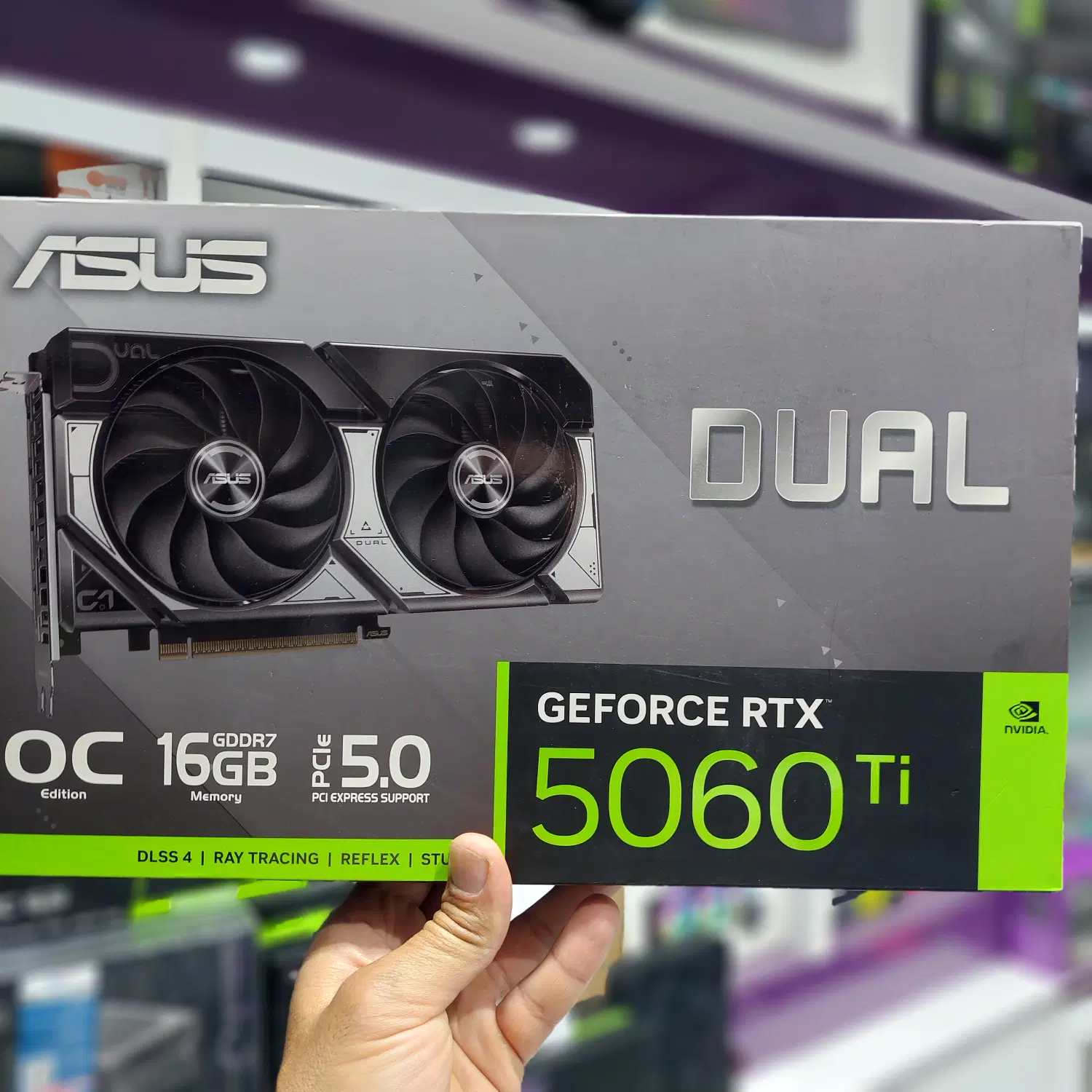 ASUS Dual RTX 5060 Ti OC 16GB|قطعات و لوازم جانبی رایانه|شیراز, وصال|دیوار