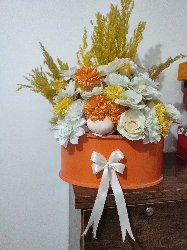 گل سبدی|گل مصنوعی|قرچک, مهدیه|دیوار