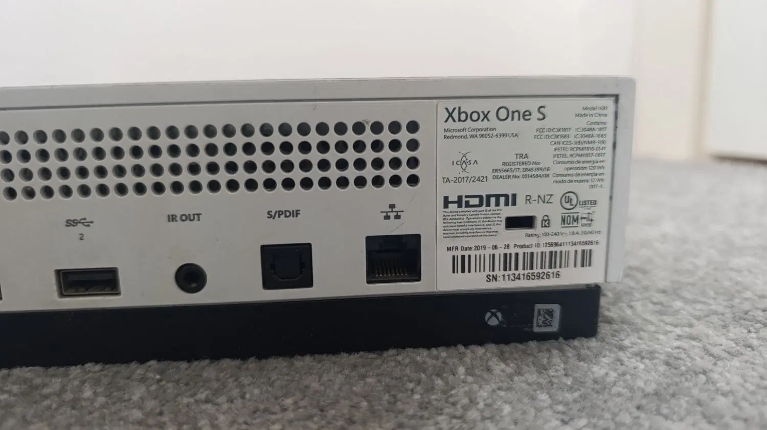 Xbox one s|کنسول، بازی ویدئویی و آنلاین|گنبد کاووس, |دیوار