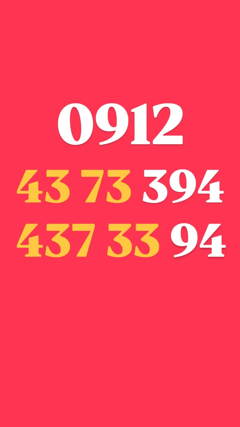 0912.437.33.94|سیم‌کارت|تهران, شهرک غرب|دیوار