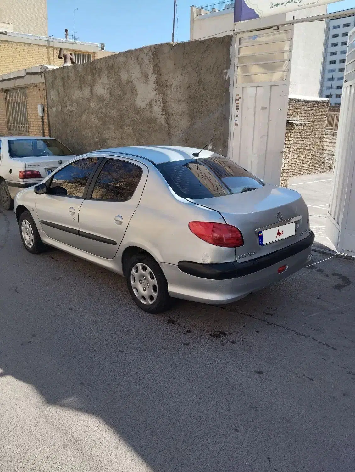 206 SDمدل ۸۸ V20|خودرو سواری و وانت|اصفهان, کوی گلزار|دیوار