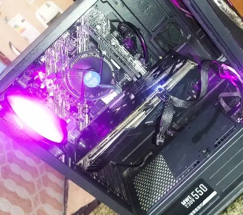 ARIA GREEN RX590 GAMING 3FAN|رایانه رومیزی|شوش, |دیوار