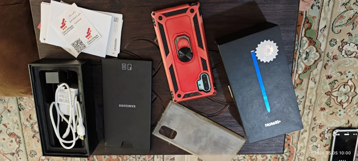 Samsung galaxy note 10 plus 256 gb|موبایل|شیراز, کوی قضات|دیوار