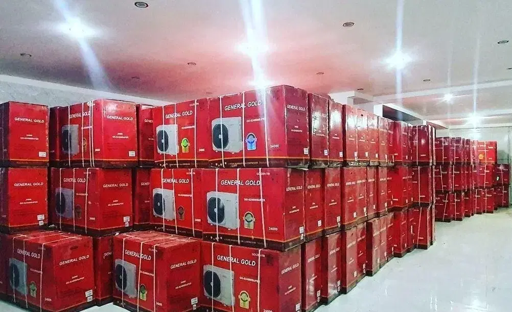 کولر دوتیکه اسپلیت ایستاده گازی جنرال GG-S30SVITLL|کولر گازی و فنکوئل|شوش, |دیوار