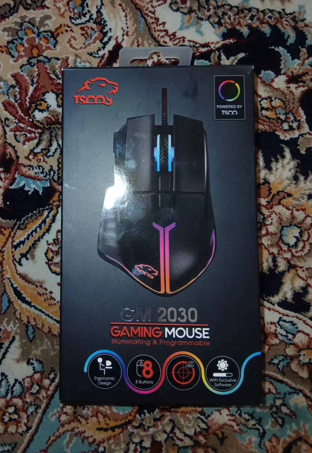 موس تسکو مدل GM2030 همراه با جعبه و گارانتی|قطعات و لوازم جانبی رایانه|شیراز, فرهنگ شهر|دیوار