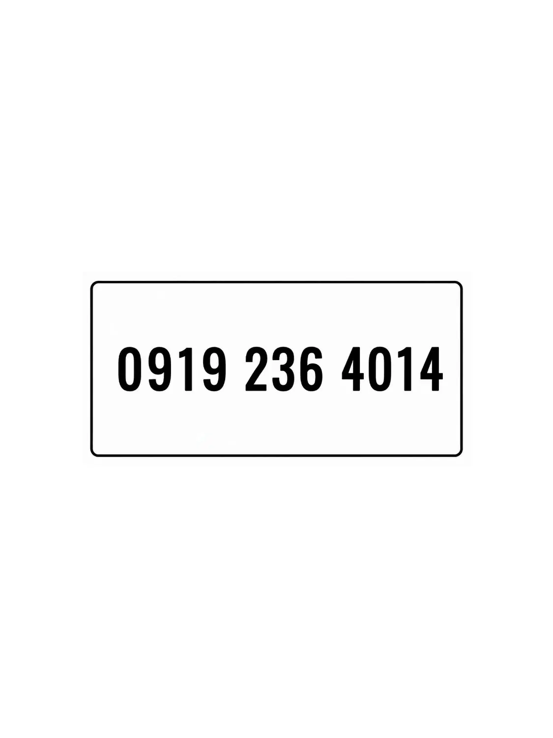 4014 236 0919|سیم‌کارت|شیراز, بریجستون|دیوار