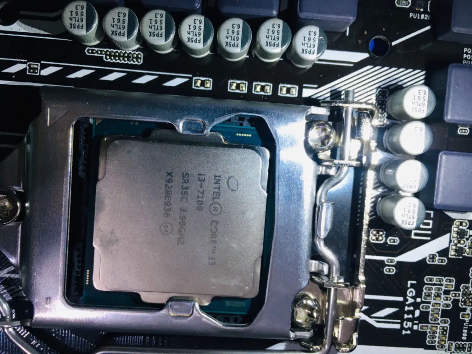 cpu i3 7100|قطعات و لوازم جانبی رایانه|کازرون, |دیوار