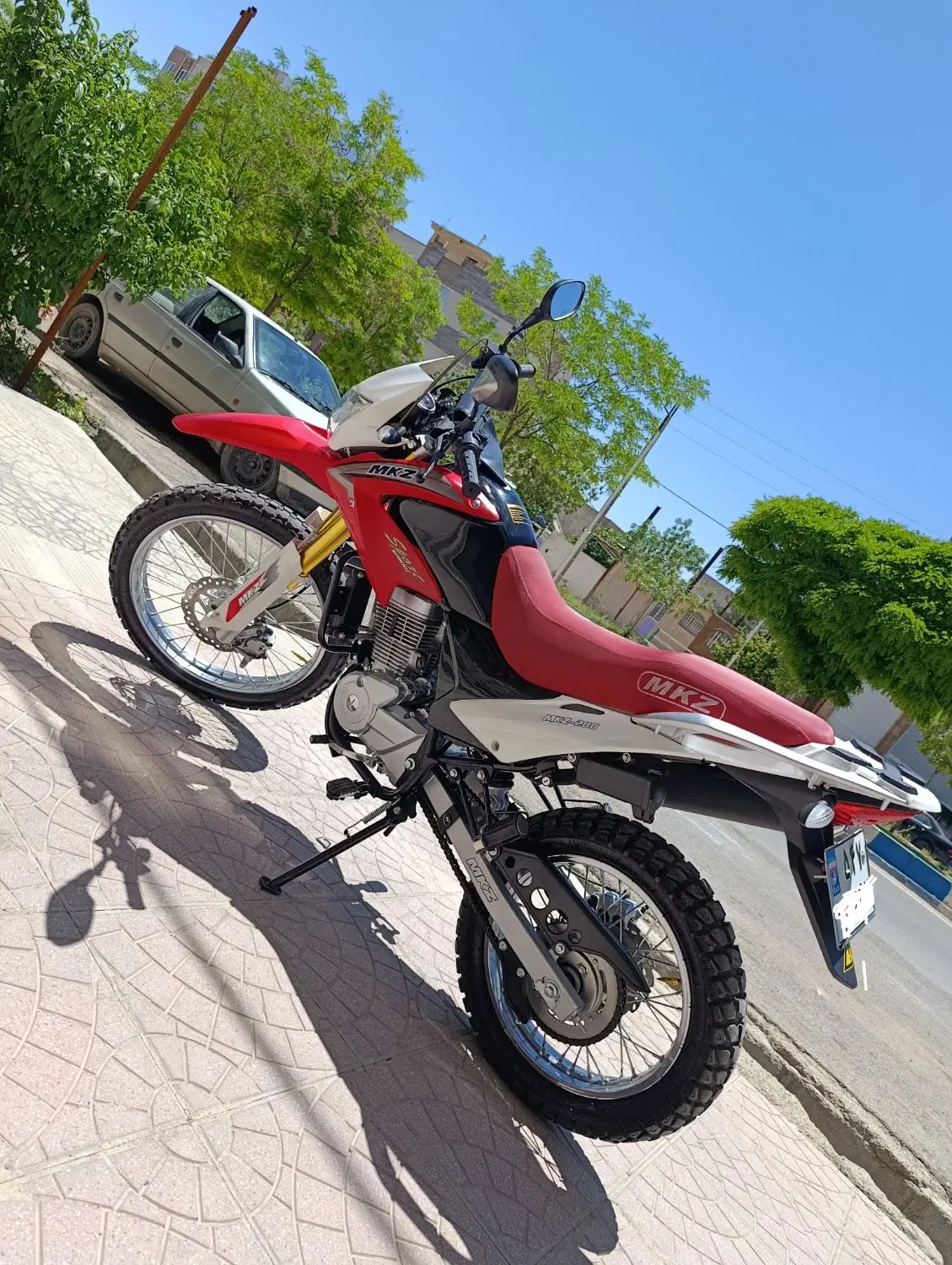 موتور 200cc mkz|موتورسیکلت|ایلام, |دیوار