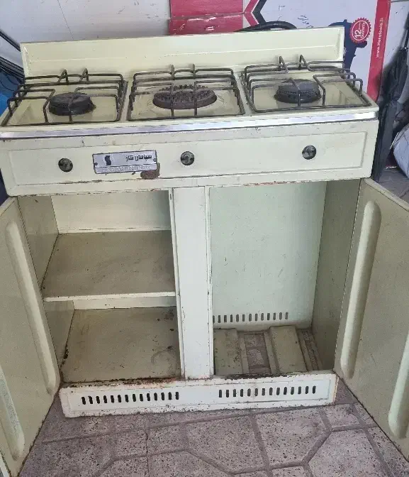 گاز ۳ شعله|اجاق گاز و لوازم برقی پختوپز|مرودشت, ابوذر شمالی|دیوار