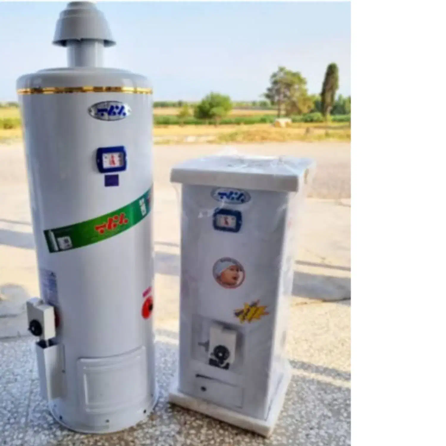 آبگرمکن گازی برفاب ۱۴۰ لیتر ( ورق گالوانیزه )|آبگرمکن، پکیج، شوفاژ|یزد, |دیوار