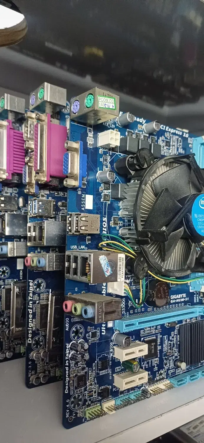 مادربرد cpu i5 3570|قطعات و لوازم جانبی رایانه|شیراز, شهرک پرواز|دیوار