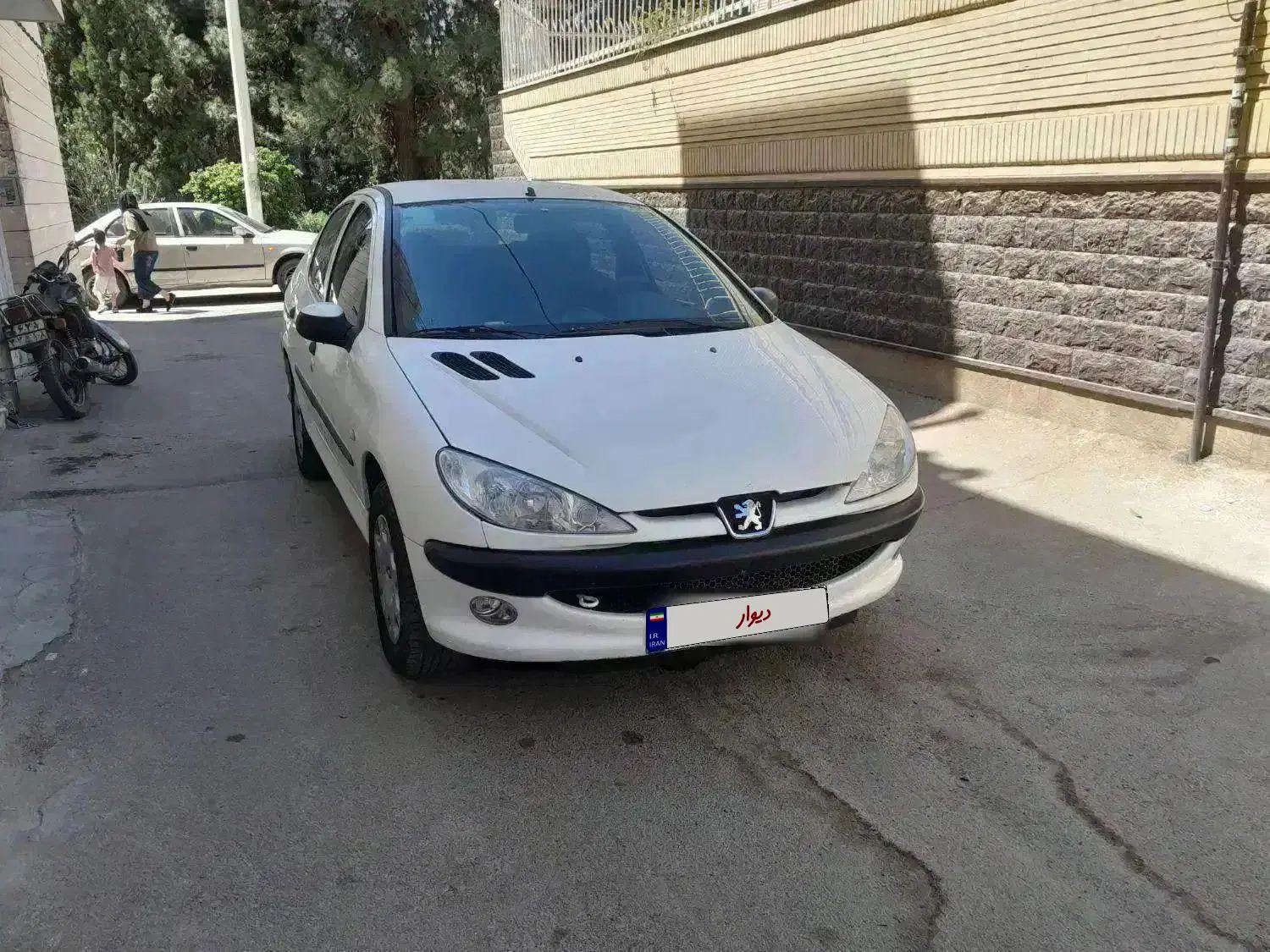 206 SD v8 مدل 96|خودرو سواری و وانت|اصفهان, ملک|دیوار