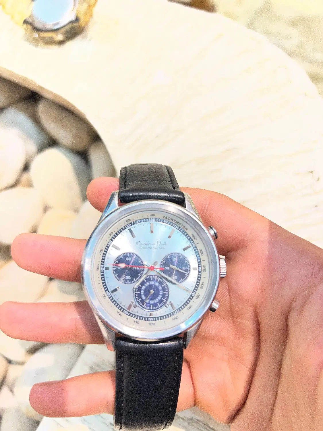 ساعت massimo Dutti tachymeter|ساعت|یاسوج, |دیوار