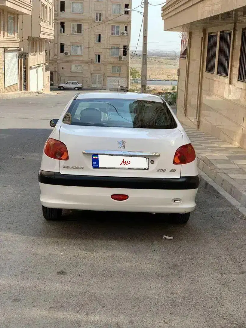 206 sd مدل 96|خودرو سواری و وانت|هریس, |دیوار