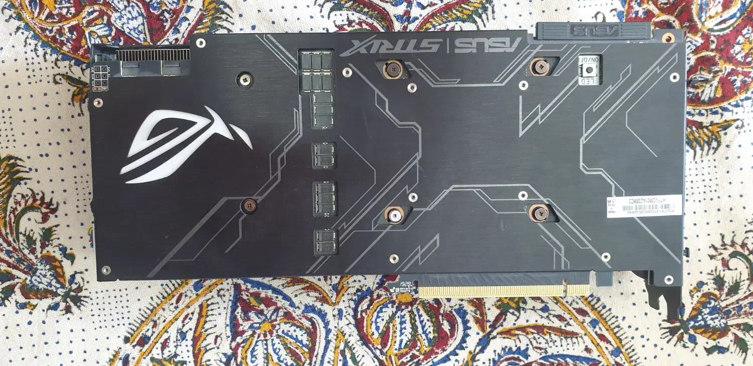 rtx 2080 super rog strix asus|قطعات و لوازم جانبی رایانه|شیراز, انجیر|دیوار