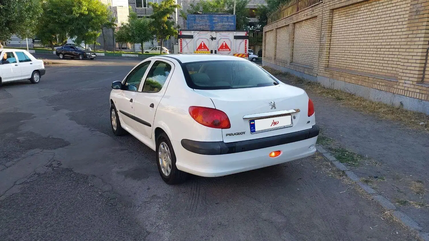206sd بی رنگ|خودرو سواری و وانت|اردبیل, |دیوار