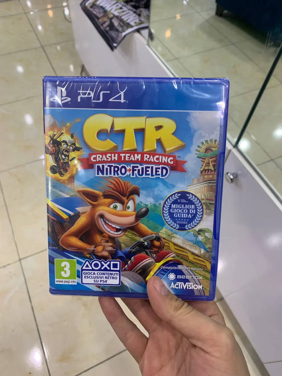 Crash team racing ps4 پلمپ|کنسول، بازی ویدئویی و آنلاین|شیراز, شهرک گلستان|دیوار