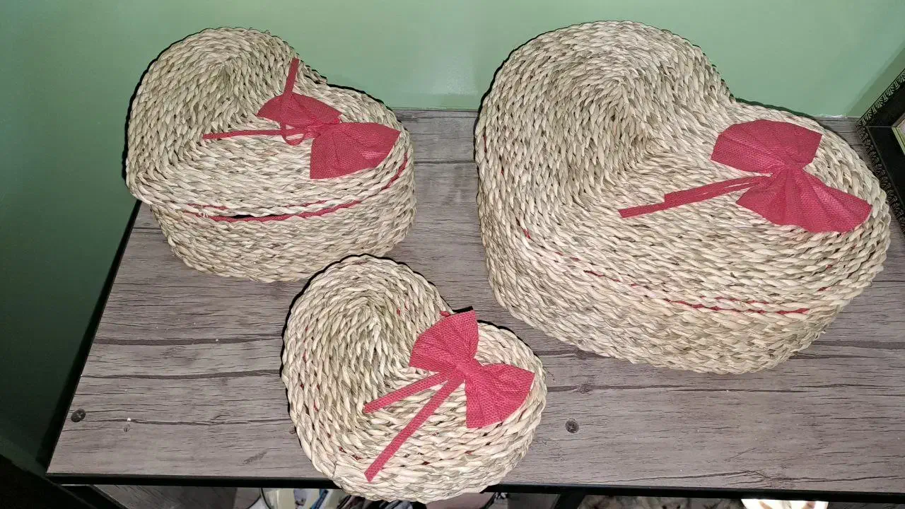 سبد حصیری|صنایع دستی و سایر لوازم تزئینی|رشت, حمیدیان|دیوار