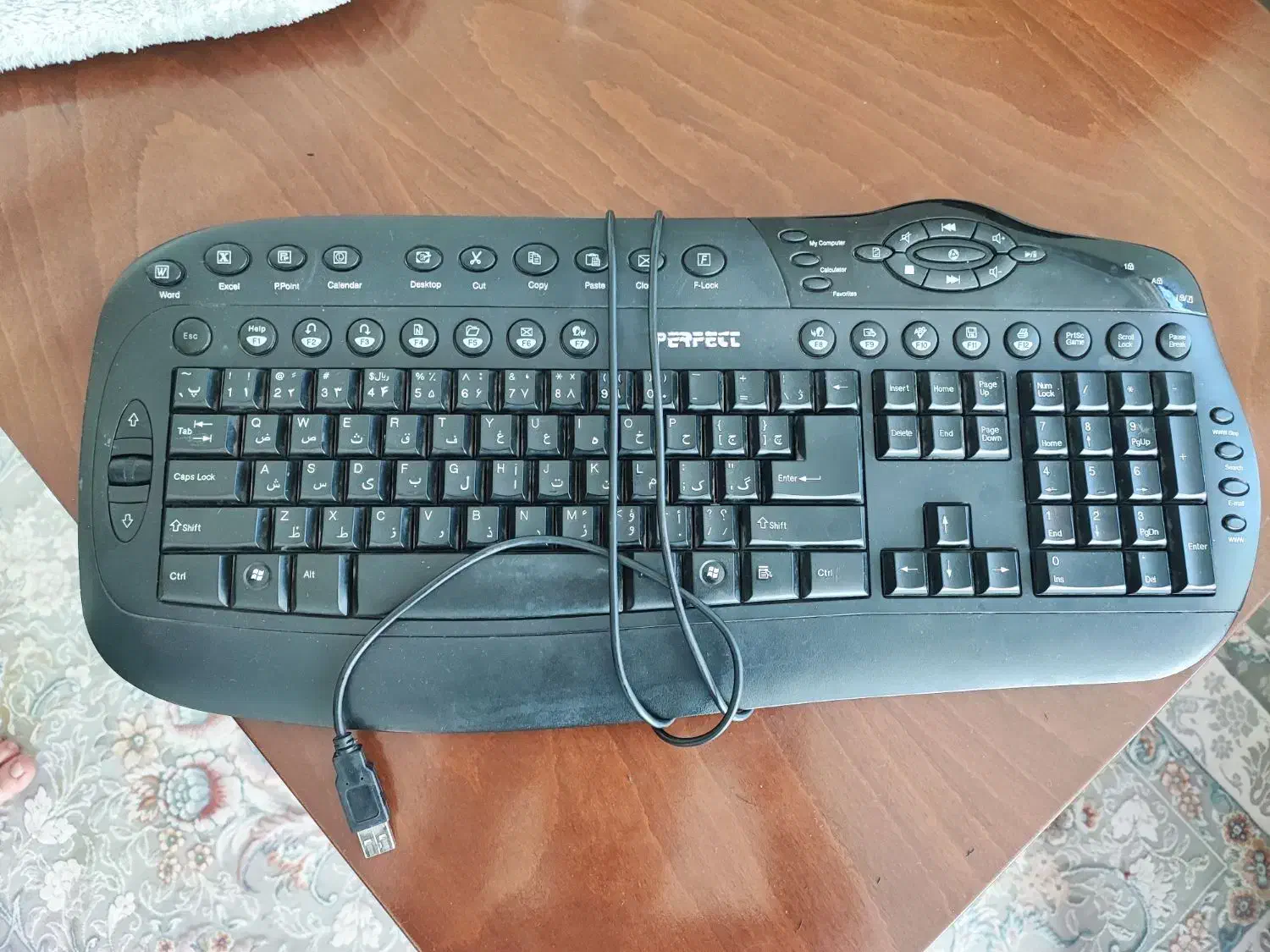 کیبورد|قطعات و لوازم جانبی رایانه|اصفهان, ملک‌شهر|دیوار