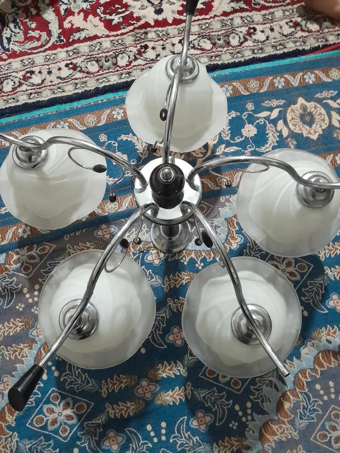 لوستر|لوستر و چراغ آویز|گنبد کاووس, |دیوار