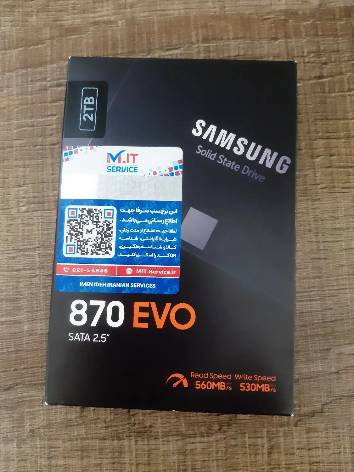 SSD Samsung 870 EVO 2TB|قطعات و لوازم جانبی رایانه|تهران, تهرانسر شرقی|دیوار