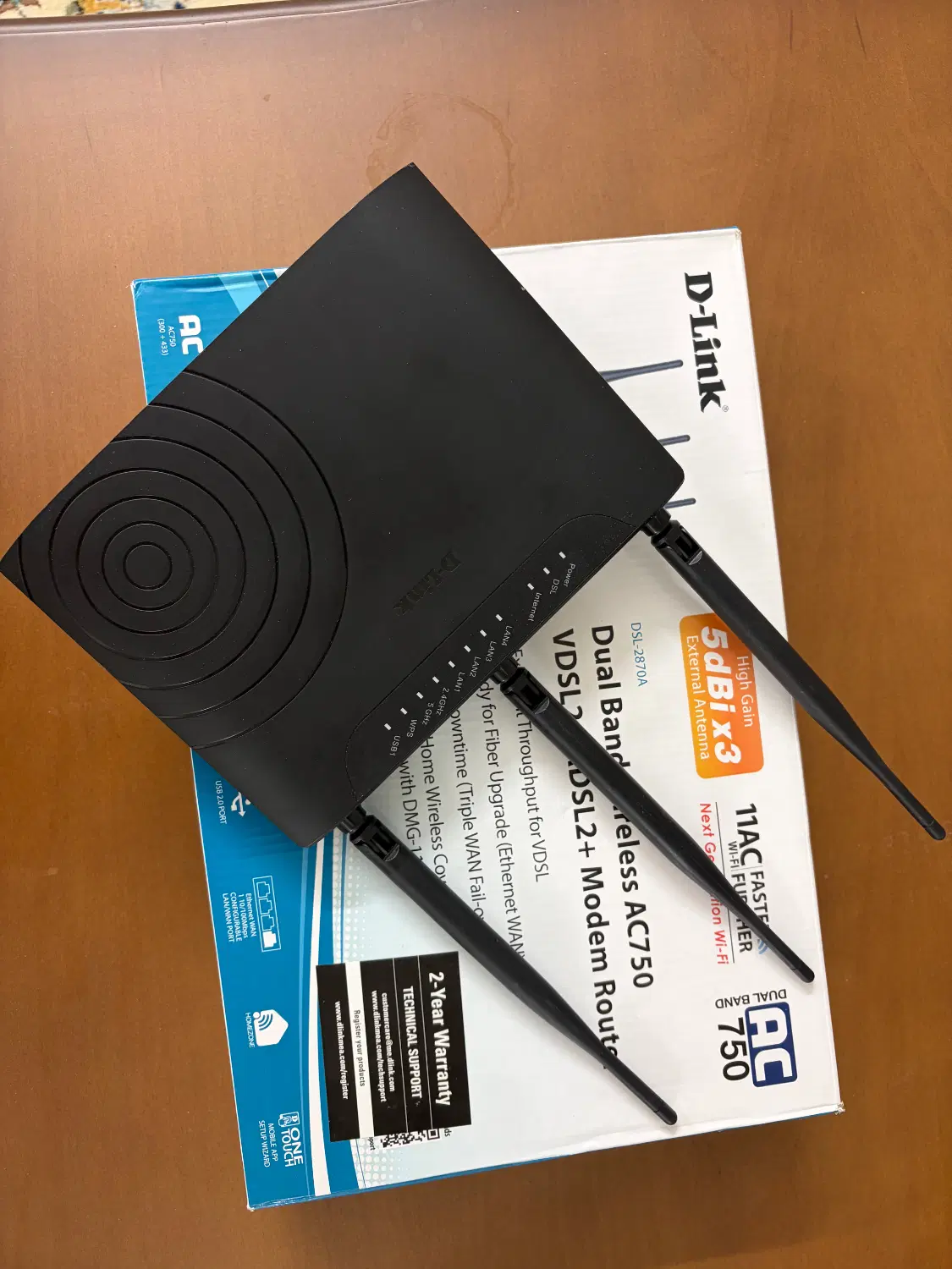 D-Link DSL-2877AL|مودم و تجهیزات شبکه|اصفهان, باغ زیار|دیوار
