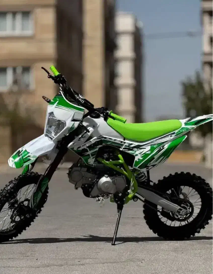 موتور کاوازاکی/تریل ۱۲۵/کراس صفر|موتورسیکلت|مشهد, مشکینی (شهرک غرب)|دیوار