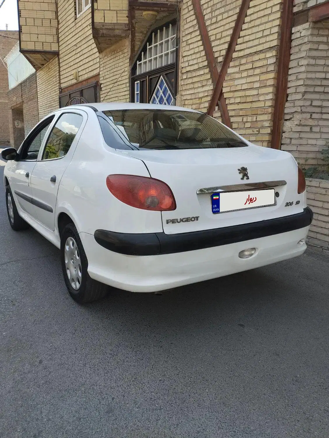 206sd مدل90 v8|خودرو سواری و وانت|تبریز, |دیوار
