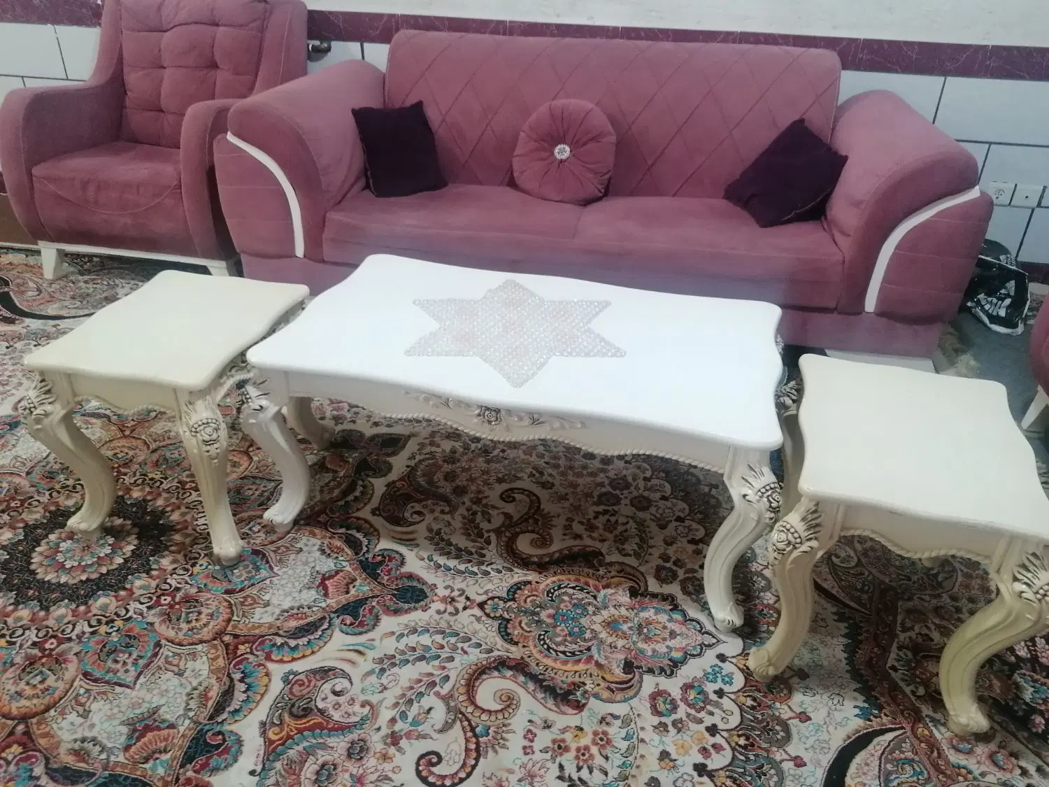 مبل 7 نفر|مبلمان خانگی و میز عسلی|شیراز, مسلم|دیوار