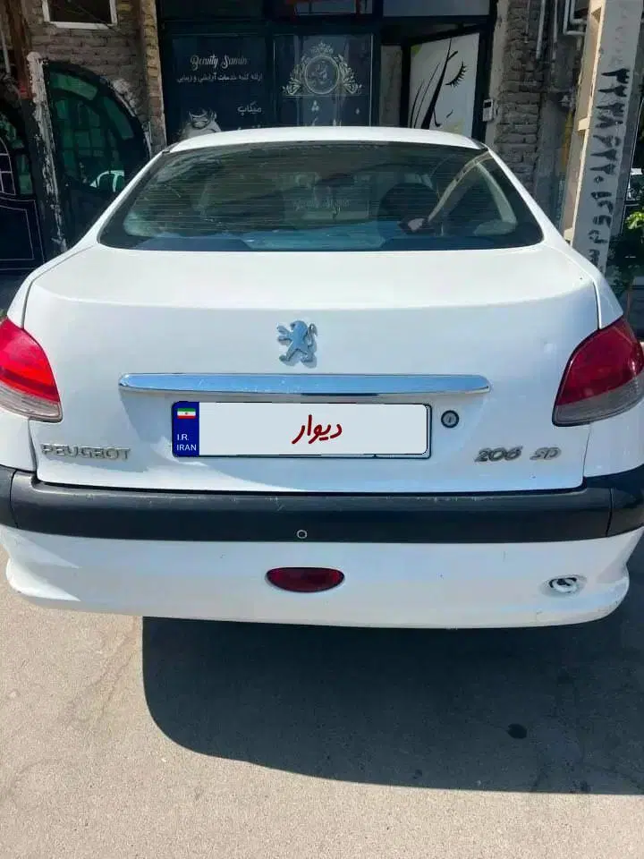 206 sd مدل 89|خودرو سواری و وانت|ارومیه, |دیوار