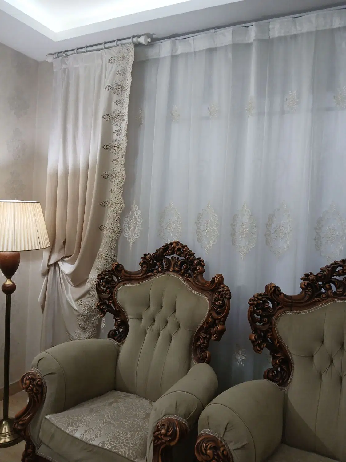 پرده|پرده، رانر، رومیزی|ابهر, |دیوار