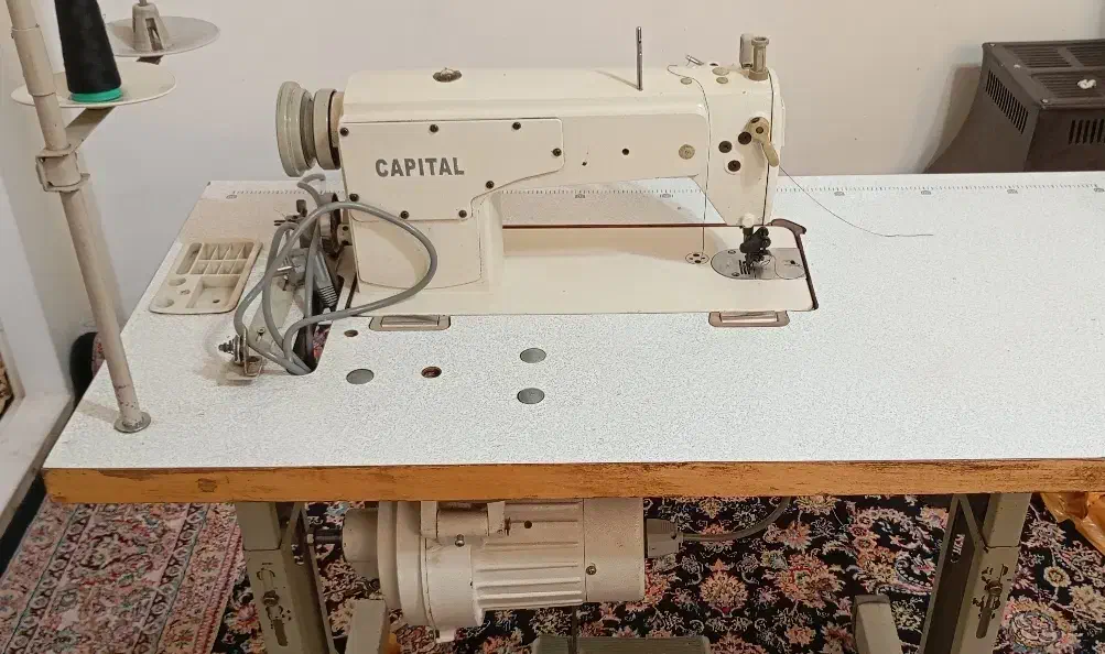 چرخ خیاطی|چرخ خیاطی و ریسندگی|قم, وادی السلام|دیوار