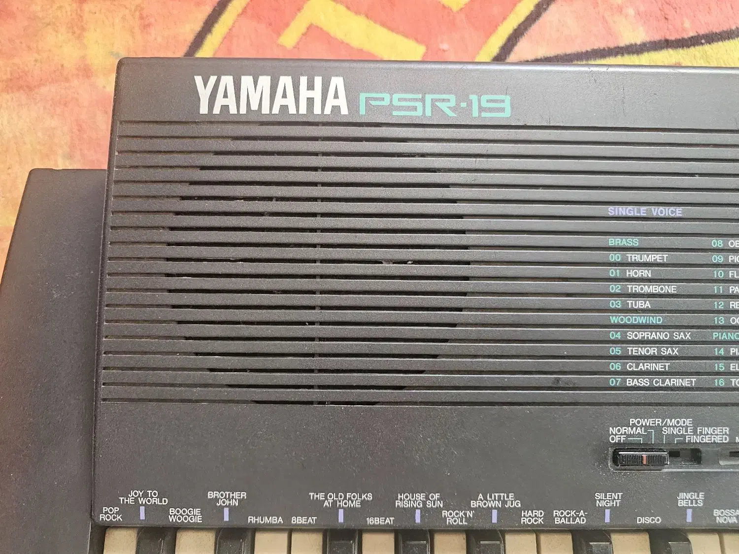 ارگ yamaha psr 19|پیانو، کیبورد، آکاردئون|تهران, پونک|دیوار