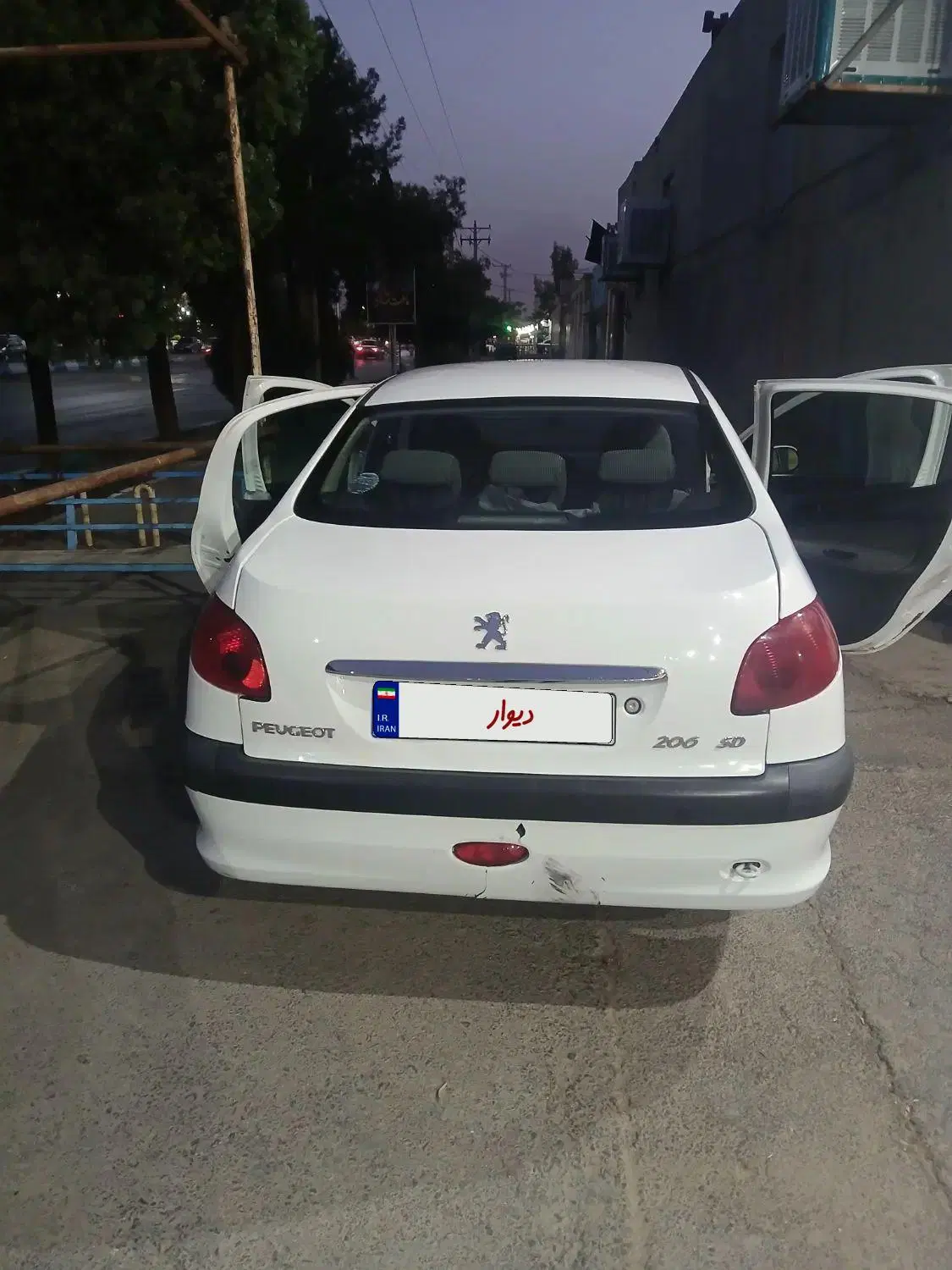 206 sd مدل 97 tu5|خودرو سواری و وانت|مهریز, |دیوار