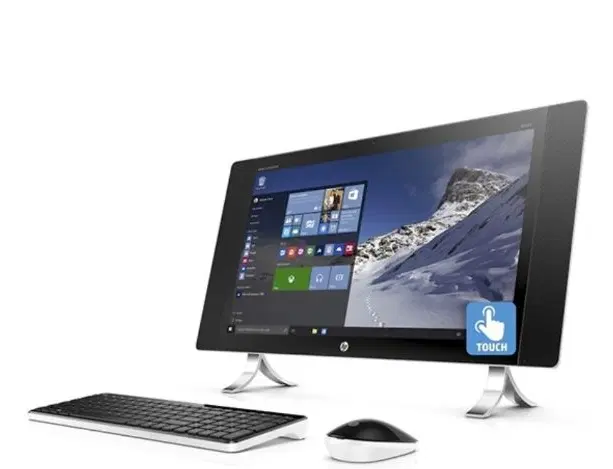 all in one hp envy tocuh|رایانه رومیزی|یزد, |دیوار