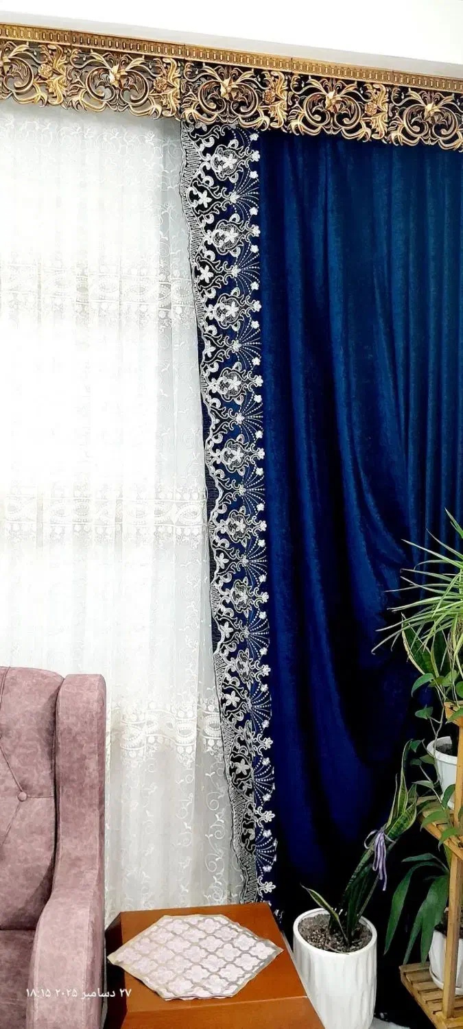 پرده سلطنتی|پرده، رانر، رومیزی|تهران, جیحون|دیوار